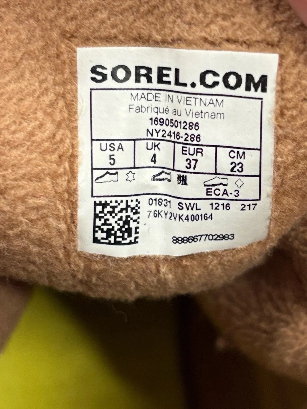 Sorel boots big